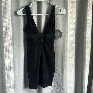Mini black going out dress new with tags